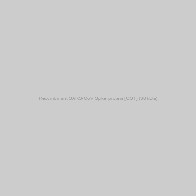 Recombinant SARS-CoV Spike protein [GST] (38 kDa)